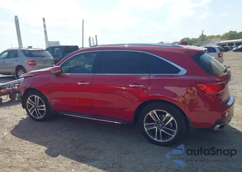 2018 Acura Mdx Advance Package from USA, damaged, VIN 5J8YD4H84JL012114